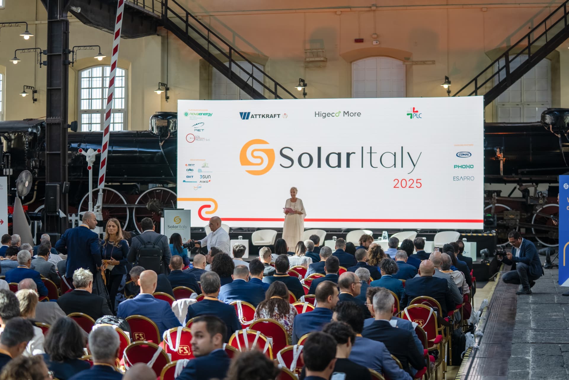 SolarItaly 2025 a Napoli, Museo Nazionale Ferroviario di Pietrarsa