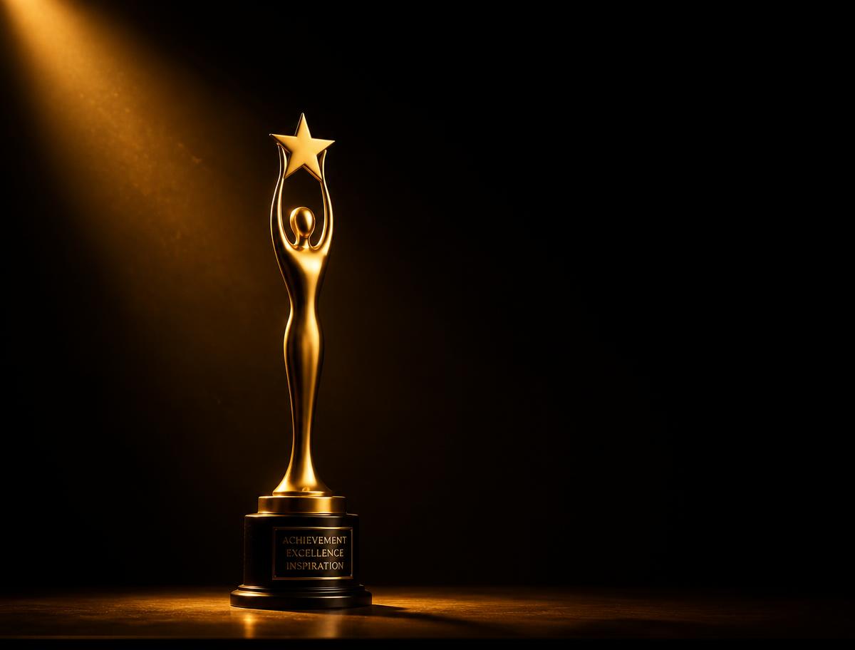 Trofeo del premio Solar Star of Italy